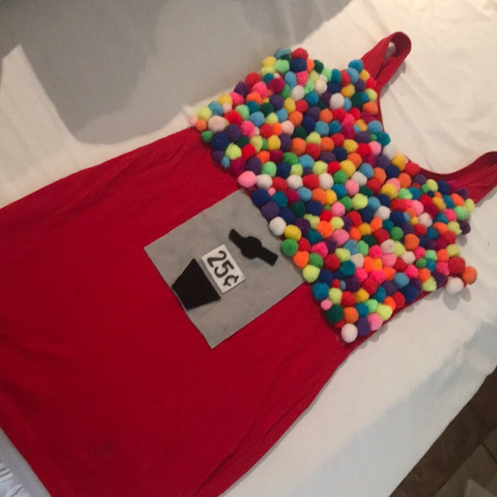 Gum ball machine costume